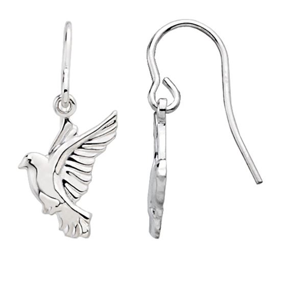 Picture of Wings of Remembrance © Dove Earrings Precious Metal R16587
